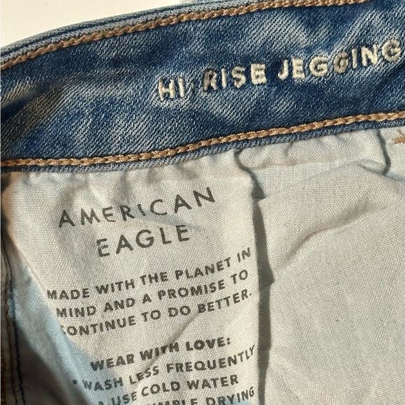 Women’s Hi Rise Jegging Light Blue Denim Jeans - Picture 13 of 13